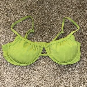 green bikini top